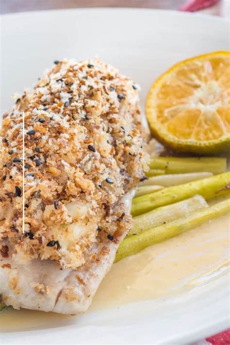 Jamie Oliver Parmesan Crusted Fish .